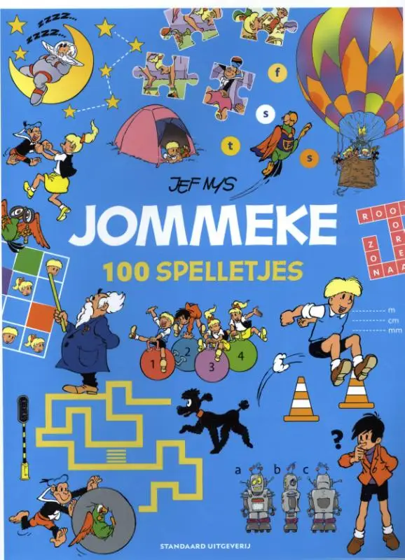 100 spelletjes Jommeke