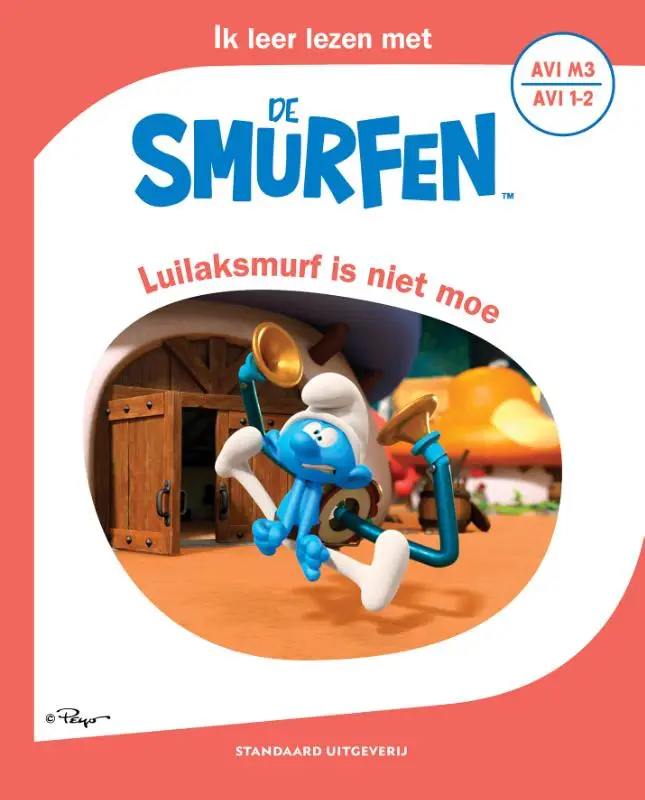 Luilaksmurf is niet moe