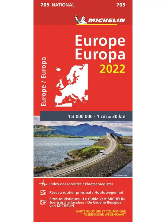 Michelin 705 Europa 2022