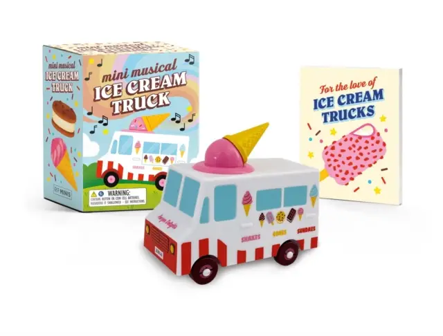 Mini Musical Ice Cream Truck [With Battery]