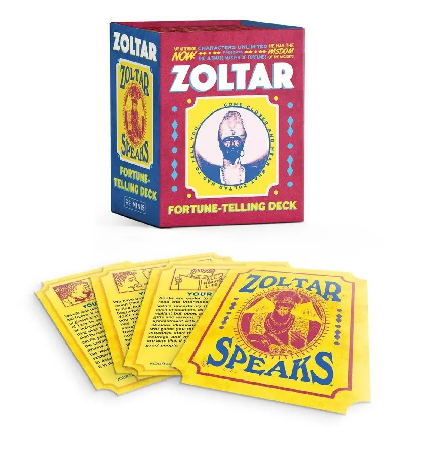 Stall, S: Zoltar Fortune-Telling Deck