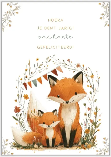 Hoera je bent jarig!