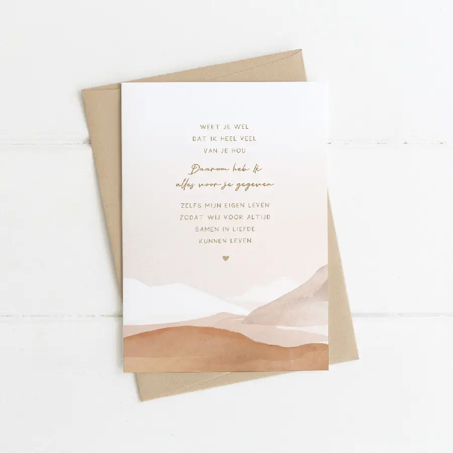 WK Weet je wel dat Ik heel veel van je h