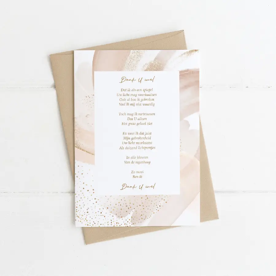 WK Dank U wel dat ik als een spiegel