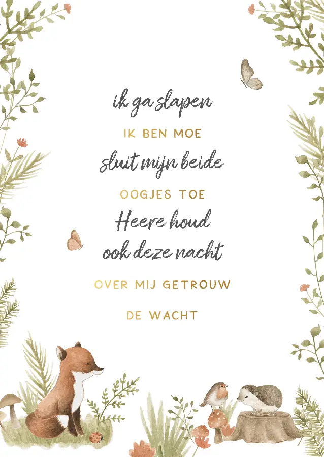 WK Ik ga slapen ik ben moe