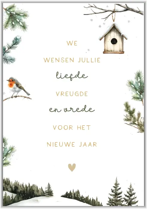We wensen jullie liefde