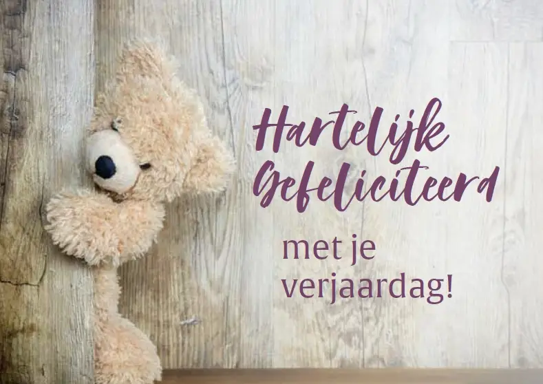 PBK Hartelijk Gefeliciteerd