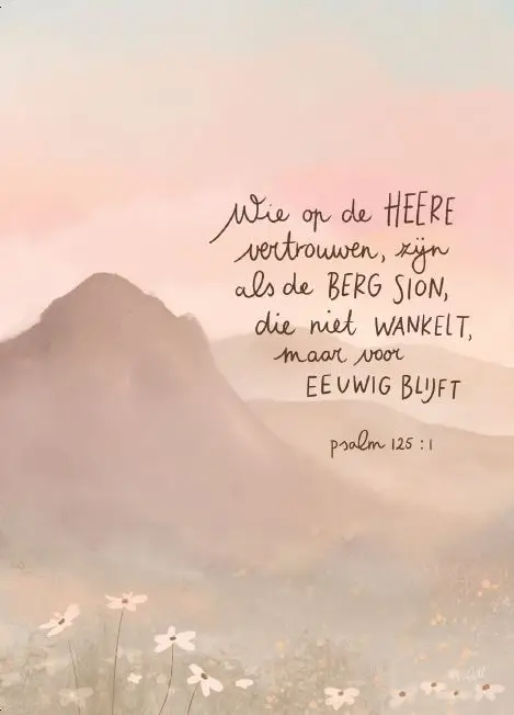 Wie op de Heere vertrouwen