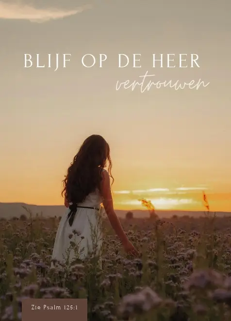 WK Blijf op de Heer vertrouwen