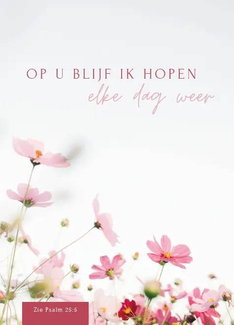 WK Op U blijf ik hopen