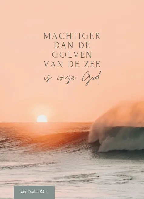 WK Machtiger dan de golven van de zee