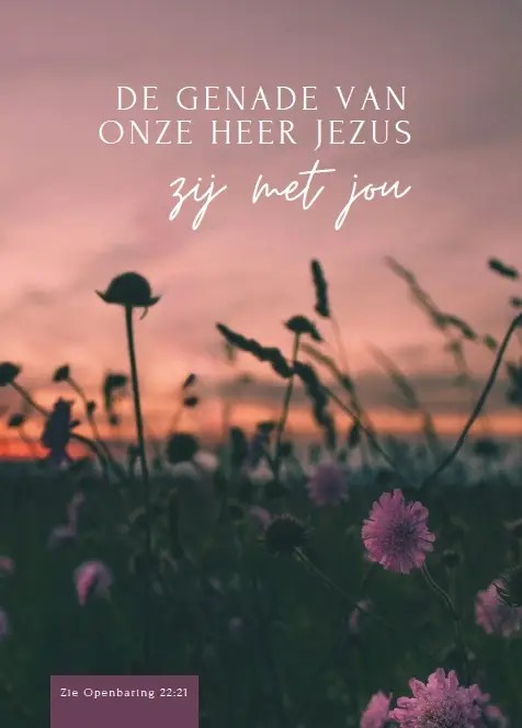 WK De genade van onze Heere Jezus
