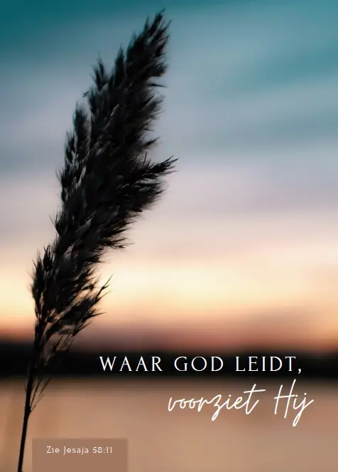 WK Waar God leidt