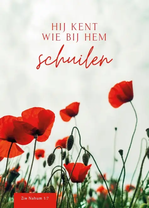 WK Hij kent wie bij Hem schuilen