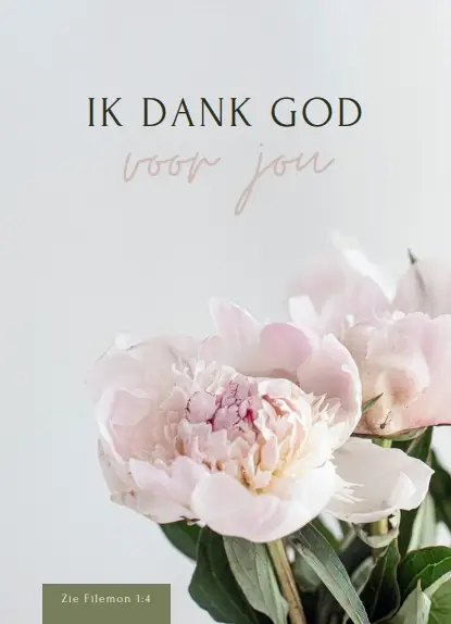 WK Ik dank God voor jou