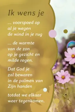 Ik wens je  Mini-Card