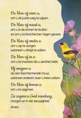 Minicard: Zegen van St. Patrick