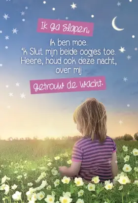 Minicard: Ik ga slapen, ik ben moe