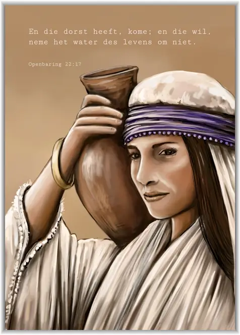 Poster A5 Ik ben het Licht der wereld