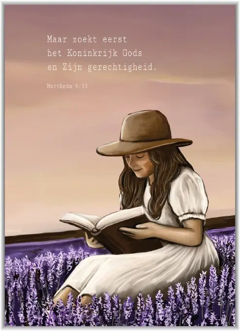 Poster A5 O God! Gij zijt mijn God!