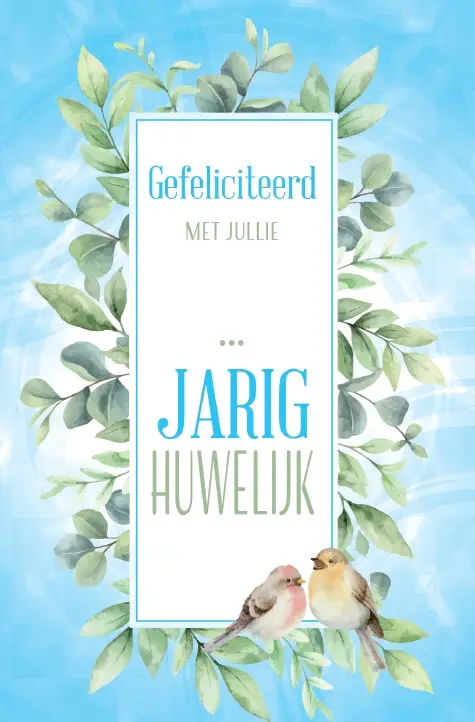 WK Gefeliciteerd .. jarig huwelijk