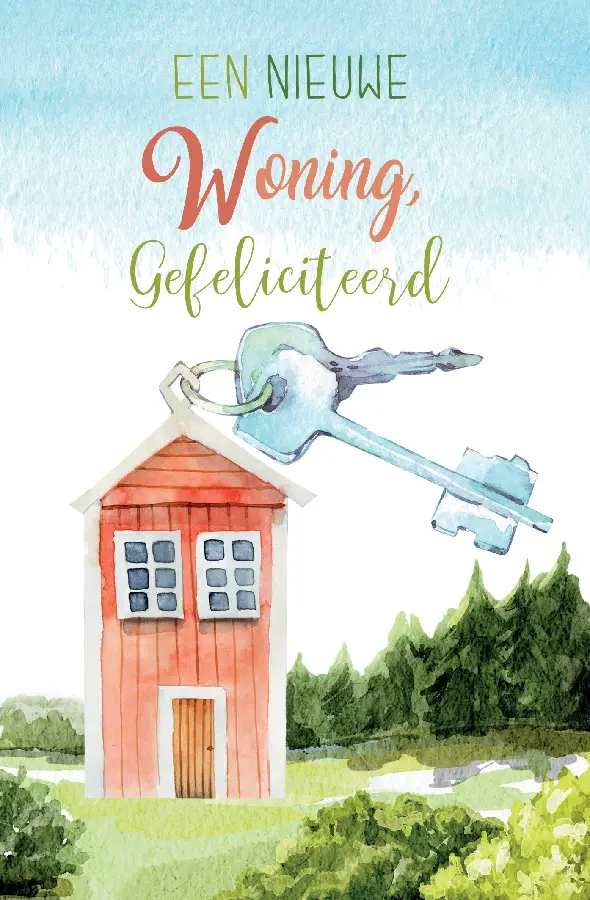 WK Gefeliciteerd met de nieuwe woning