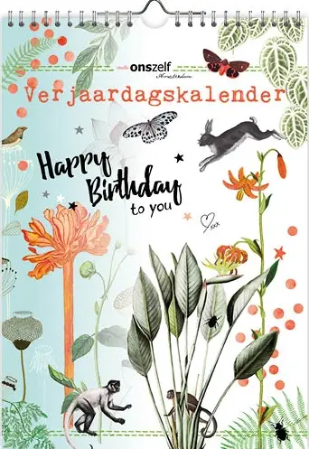 Verjaardagskalender animals
