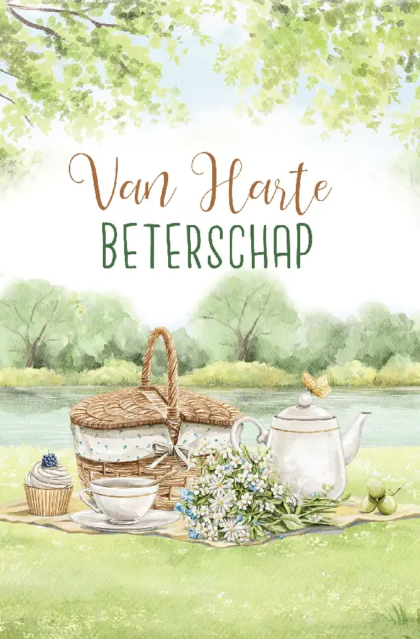 Wenskaart Van harte beterschap