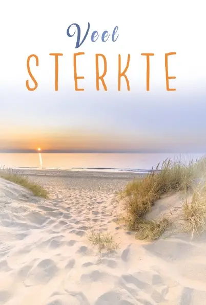Wenskaart Veel sterkte