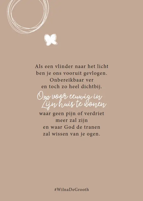 WK als een vlinder naar het licht