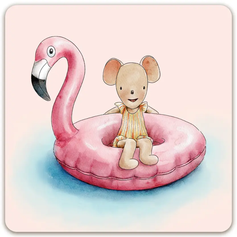 Blanco (zonder opdruk zwemdiploma)