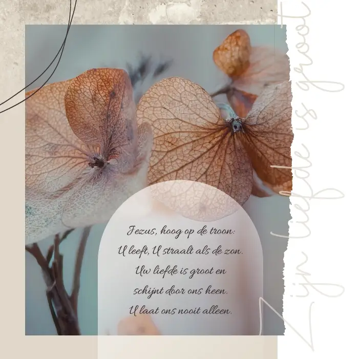 Enkele Kaart Heer ontferm U over ons+env