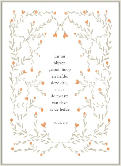 En nu blijven geloof, hoop en liefde