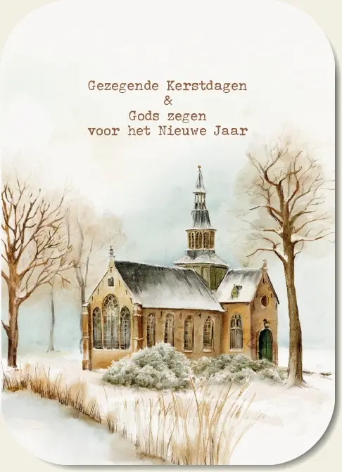 Gezegende kerstdagen en Gods zegen