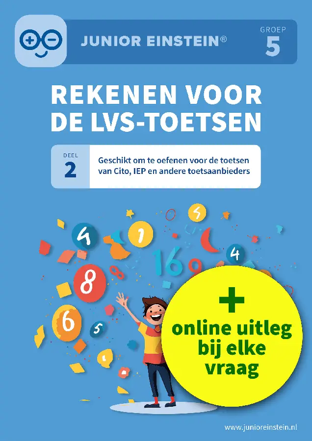 Rekenen voor de LVS-toetsen - Deel 2 - Groep 5 + Online video-uitleg