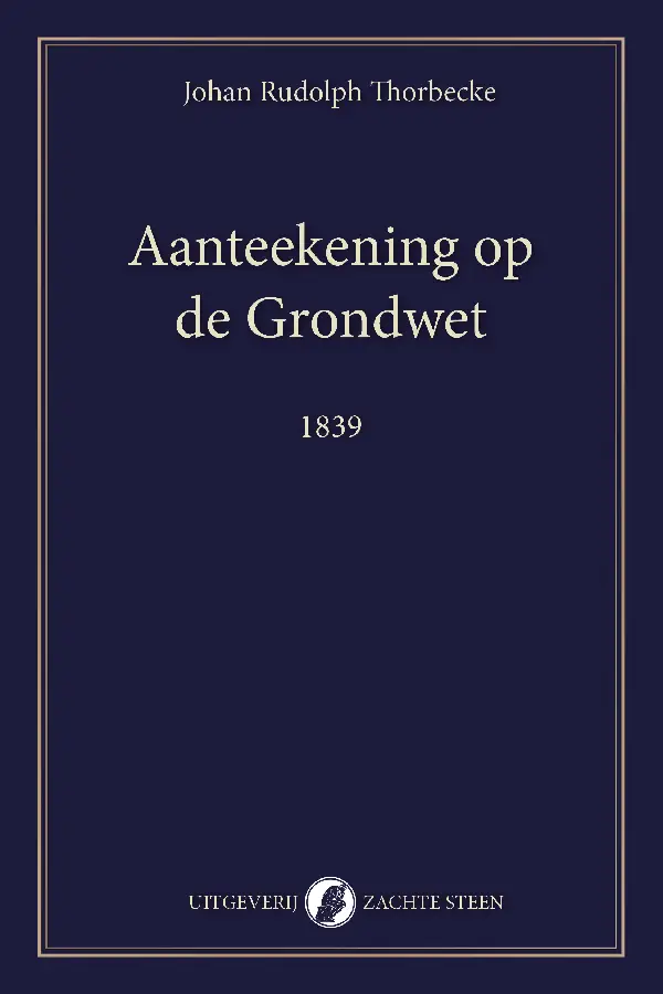 Aanteekening op de Grondwet
