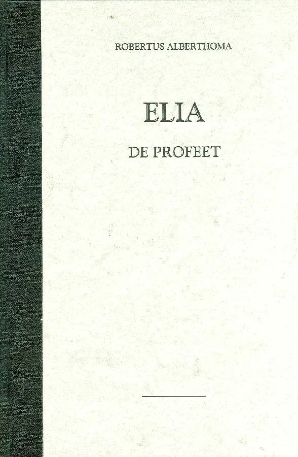 Elia de profeet