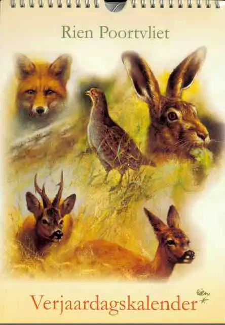 Verjaardagskalender natuur Poortvliet