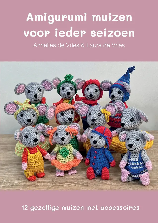 Amigurumi muizen voor ieder seizoen