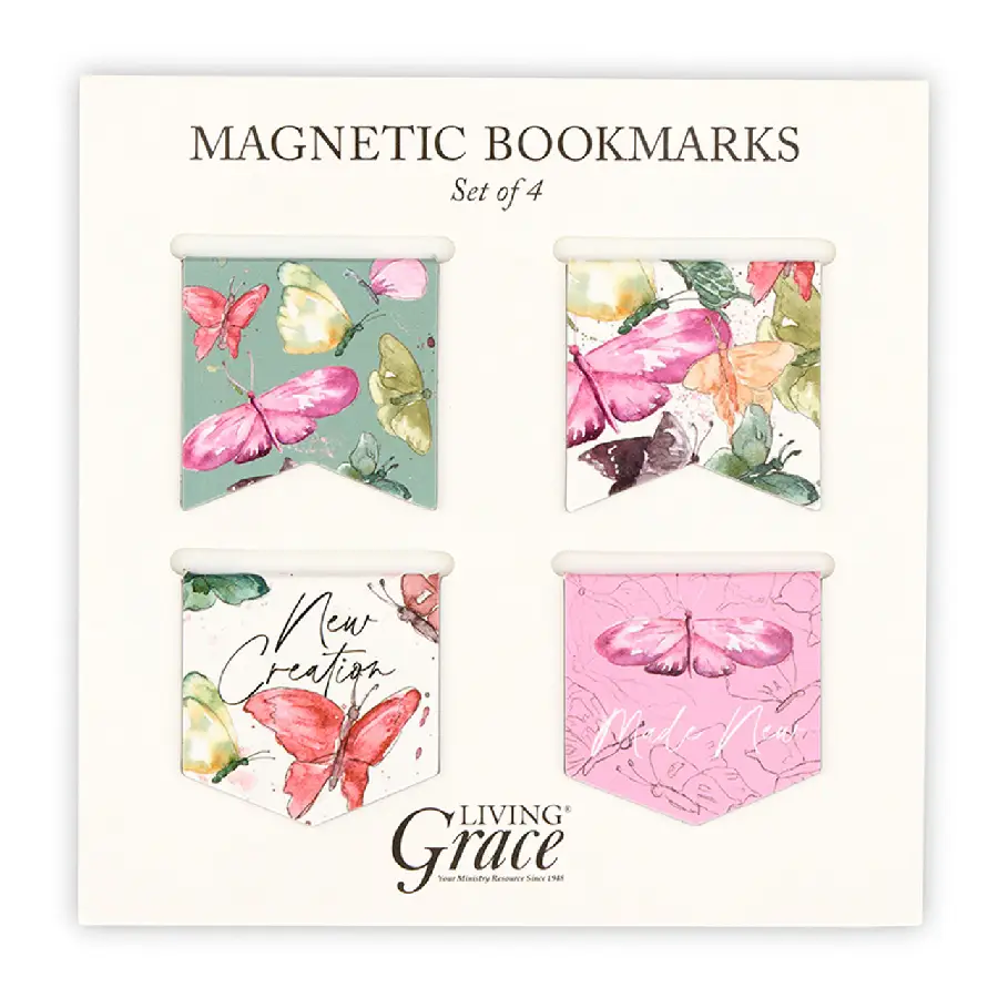 Magnetic bookmarks (4) New creation