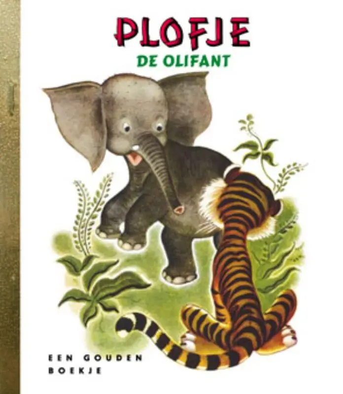 Plofje de olifant - Gouden boekje
