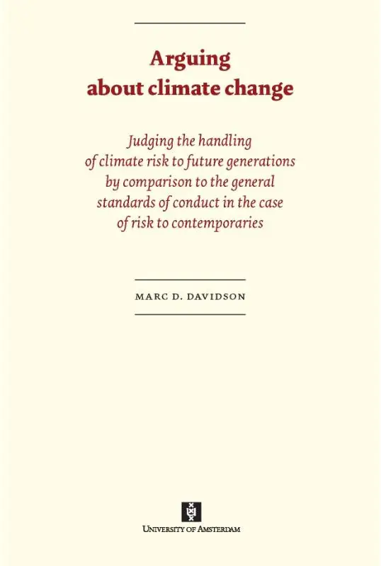 Arguing about climate change