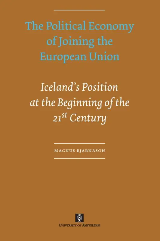 The Political Economy of Joining the European Union