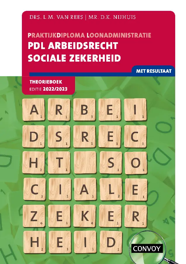 2022-2023 / PDL Arbeidsrecht Sociale Zekerheid / Theorieboek