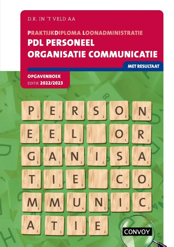 2022-2023 / PDL Personeel Organisatie Communicatie / Opgavenboek