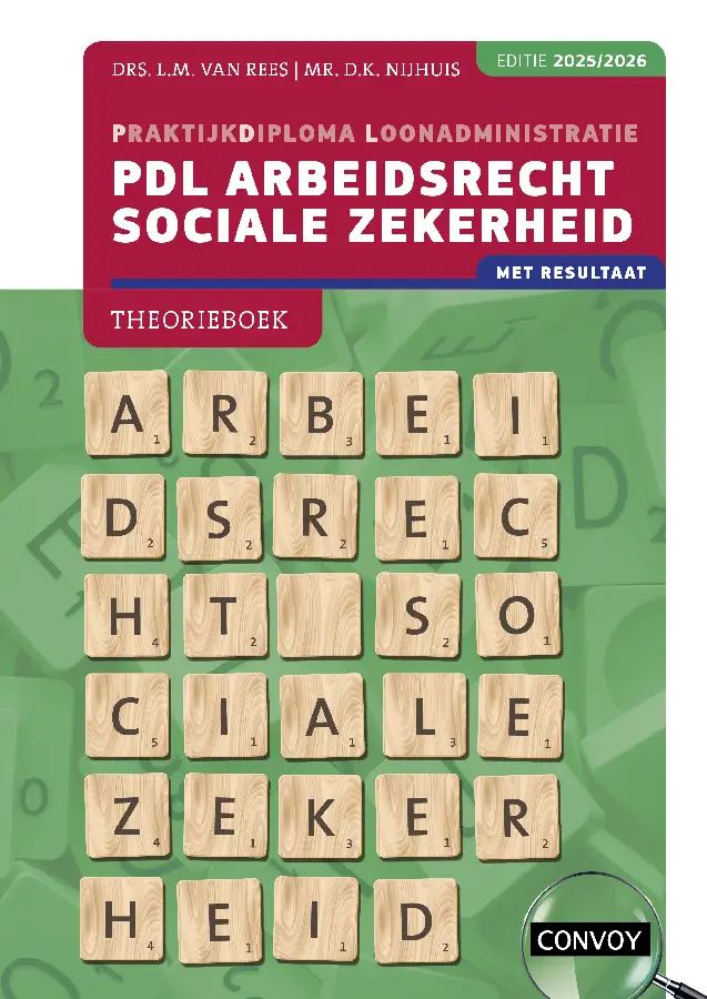 2025/2026 / PDL Arbeidsrecht Sociale Zekerheid / Theorieboek