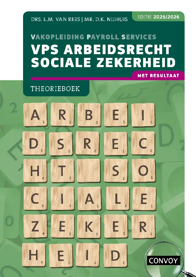 2025/2026 / VPS Arbeidsrecht Sociale Zekerheid / Theorieboek