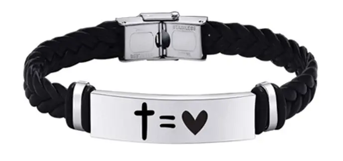 Bracelet Cross=Love