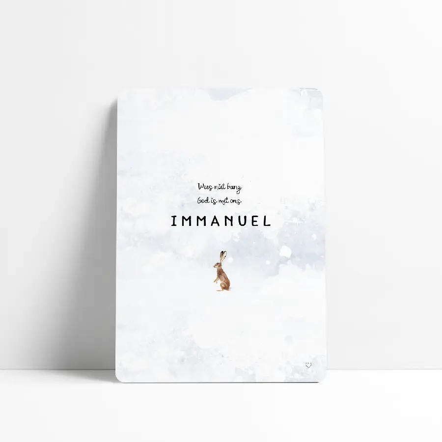 WK Wees Niet Bang | Immanuel