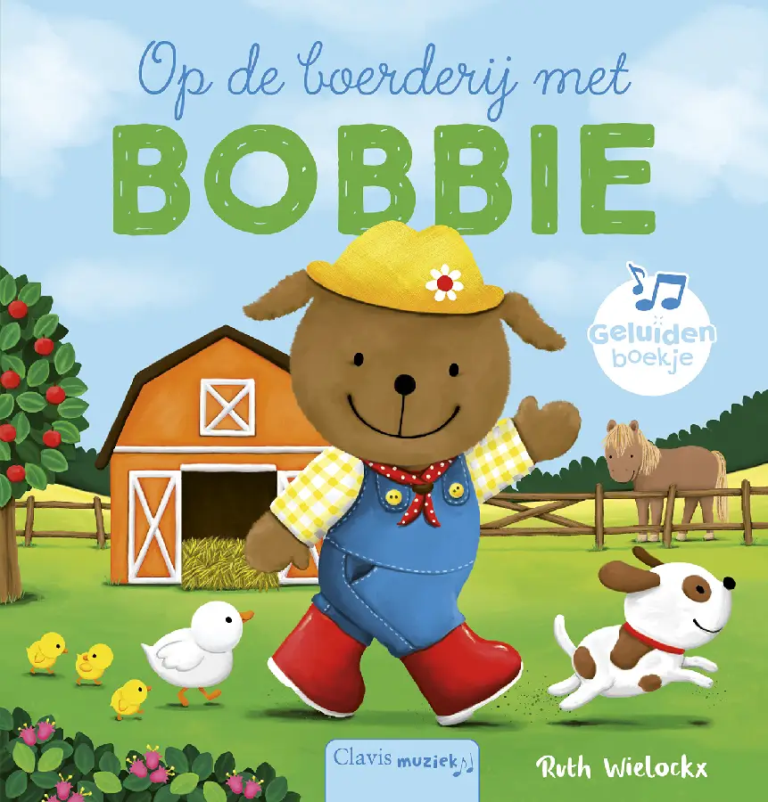 Op de boerderij met Bobbie geluidenboekj